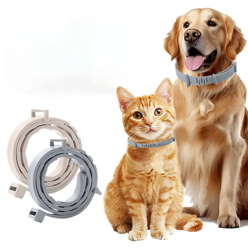 Dog mosquito repellent collar, cat flea and lice repellent collar,2 pack