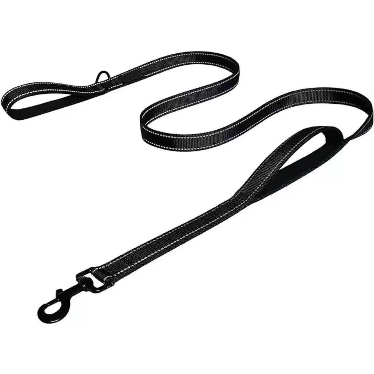Heavy Duty Dog Leash - 2 Handles by Padded Traffic Handle for Extra Control, Perfect for Medium to Large Dogs??1.5m)