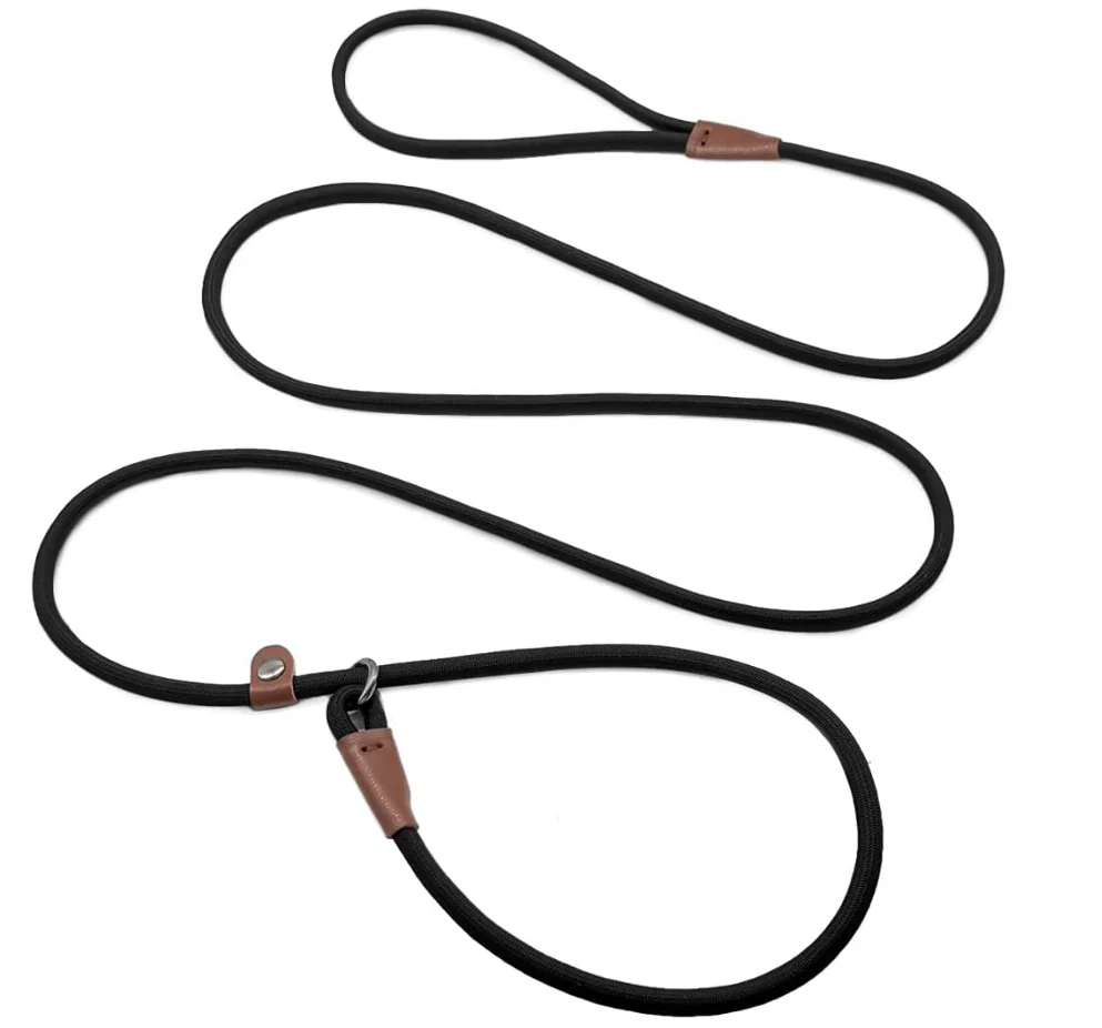 Slip Lead Control Leash for Dogs No Pull, Classic Dog Lead, Rope Leashes for Small Medium Animals (S)