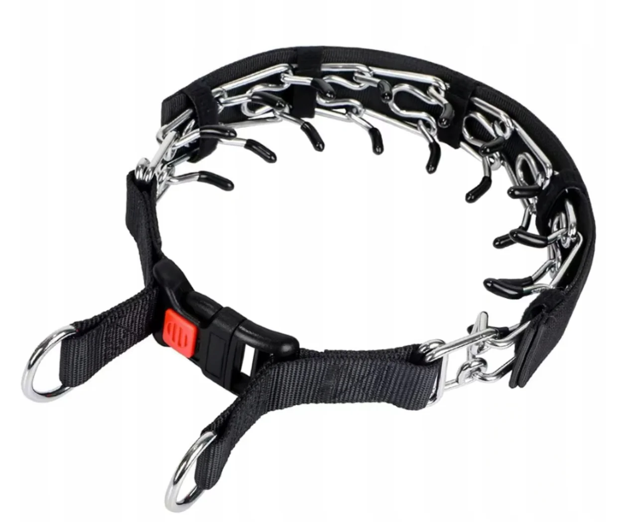 Dog safety collar, metal material,XL