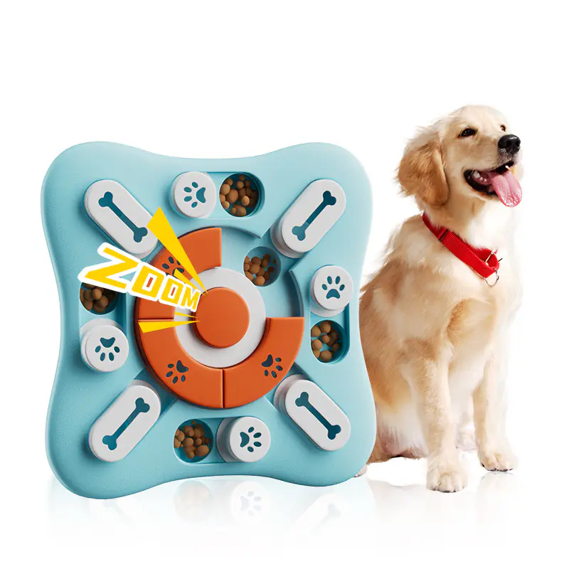 Dog Puzzle Toys, Treat Dispensing Dog Enrichment Toys for IQ Training and Brain Stimulation, Interactive Mentally Stimulating Toys as Gifts for Puppies, Cats, Dogs