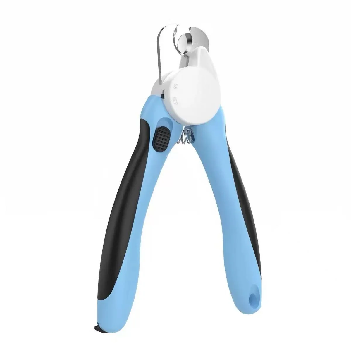 LED Dog & Cat Pets Nail Clippers and Trimmers - with Safety Guard to Avoid Overcutting, Razor Sharp Blade - Professional Grooming Tool for Pets