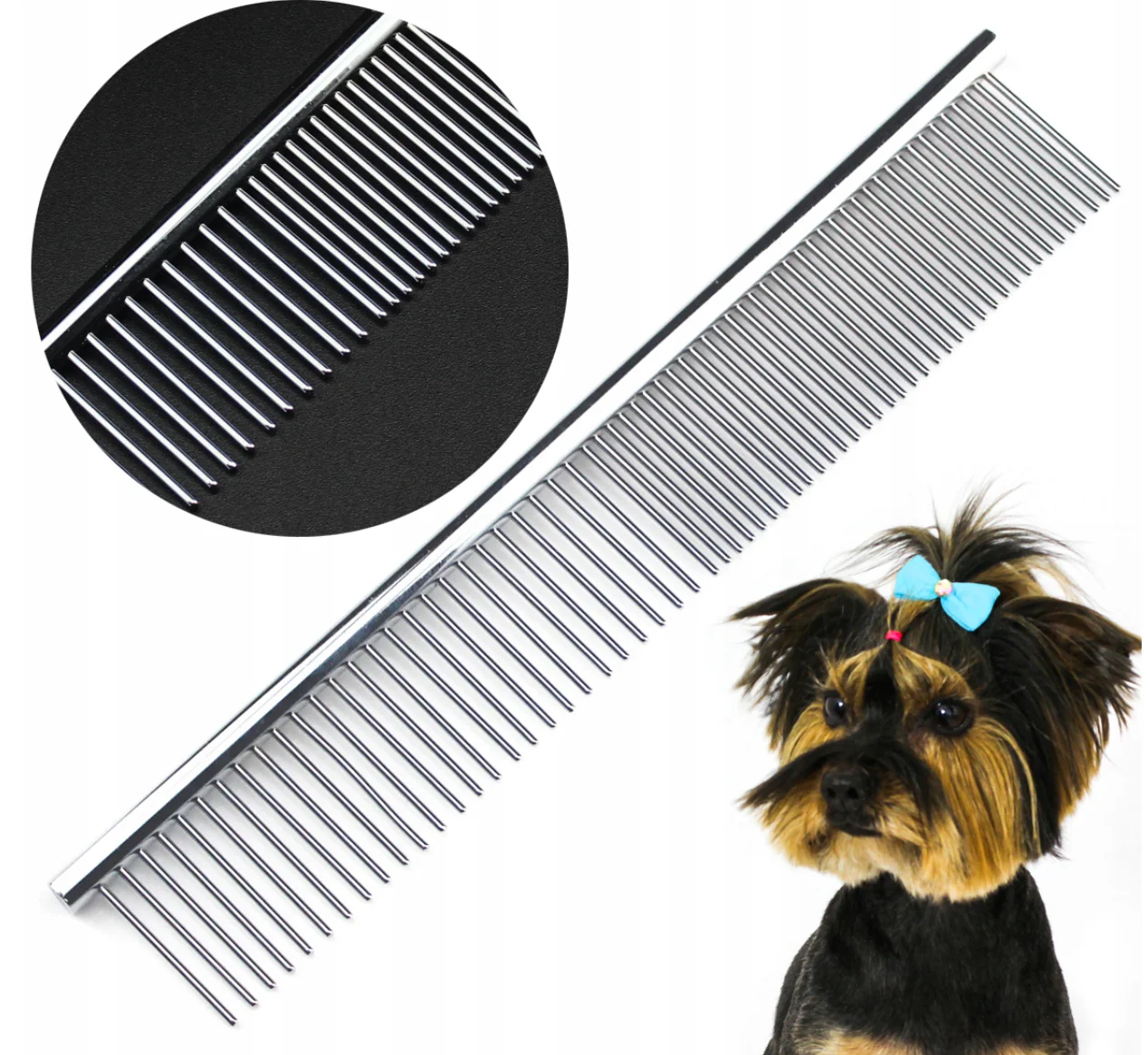 Metal comb suitable for cats and dogs, S-16*3cm