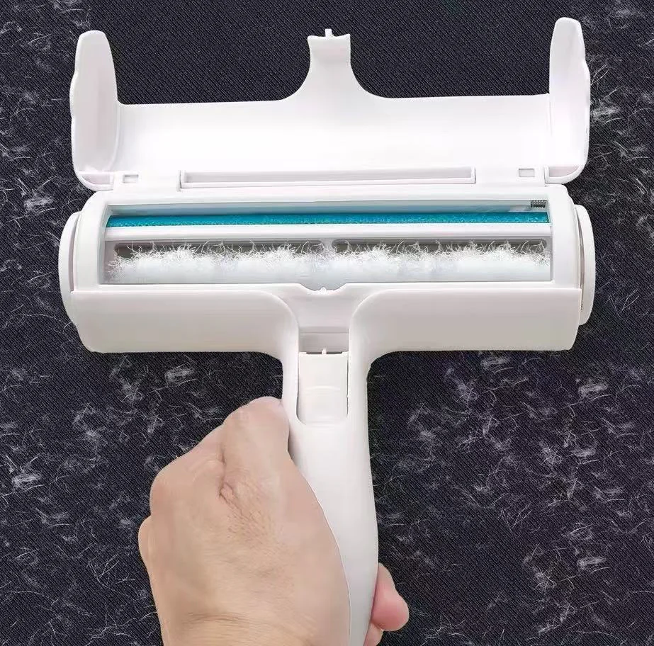 Pet Hair Removal Tool, Reusable Lint Roller for Pet Hair, Self Clean Cat Hair Remover with Dust Bin, Dog Hair Remover for Couch, Furniture, Carpet, Sofa and Bedding