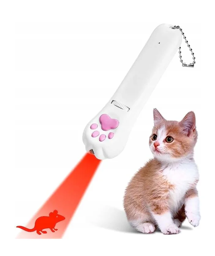 Cat laser pointer, cat laser claw LED light, USB rechargeable ??red laser