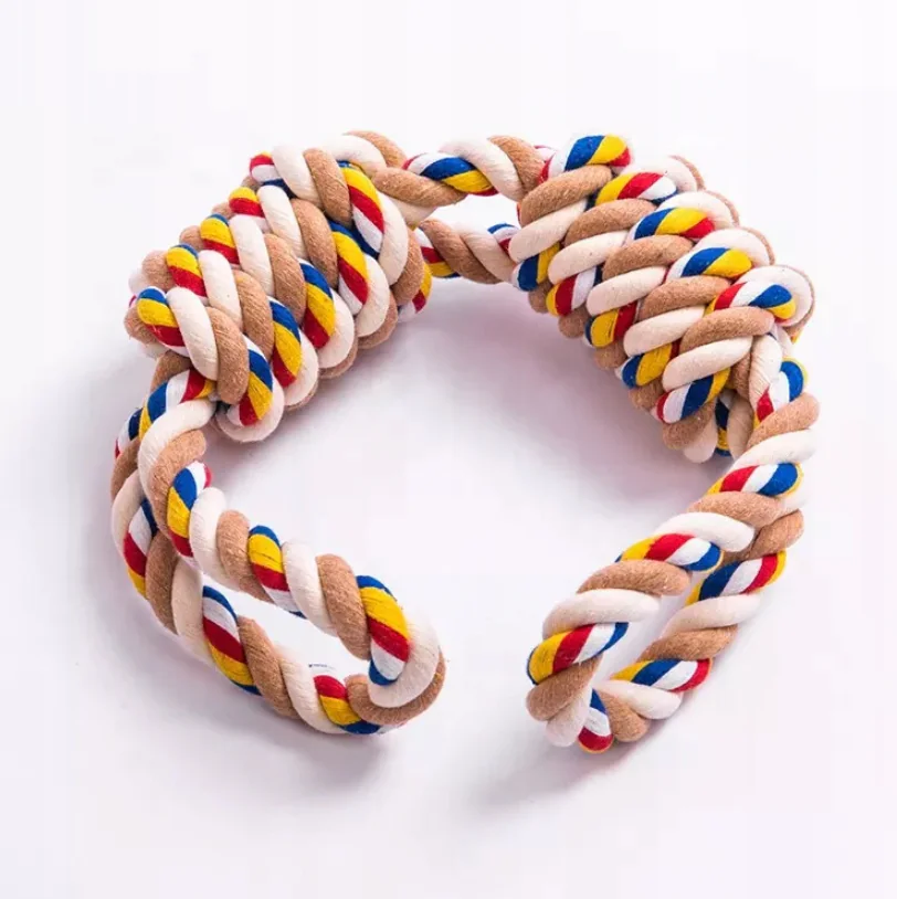 Dog toy with a rope knot, large (60 cm)